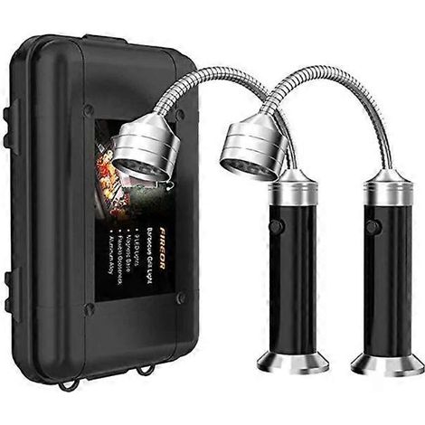 Honornic – Magnetische Led-lampe Für Weber-grills, Zubehör Für Holzkohlegrills, Hitzebeständig, Outdoor-werkzeuge