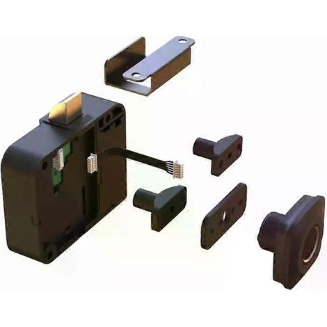 Honornic - 1/3 Schlüssellose Biometrische Fingerabdruckschlösser Für Möbel, Schubladen, Schränke Und Kleiderschränke.