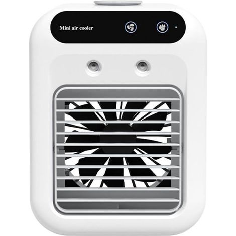 Honornic – Tragbarer Usb-ventilator Mit Sprühfunktion, Luftbefeuchter, Leise, Einstellbare Kühlleistung, Für Den Innen- Und Außenbereich