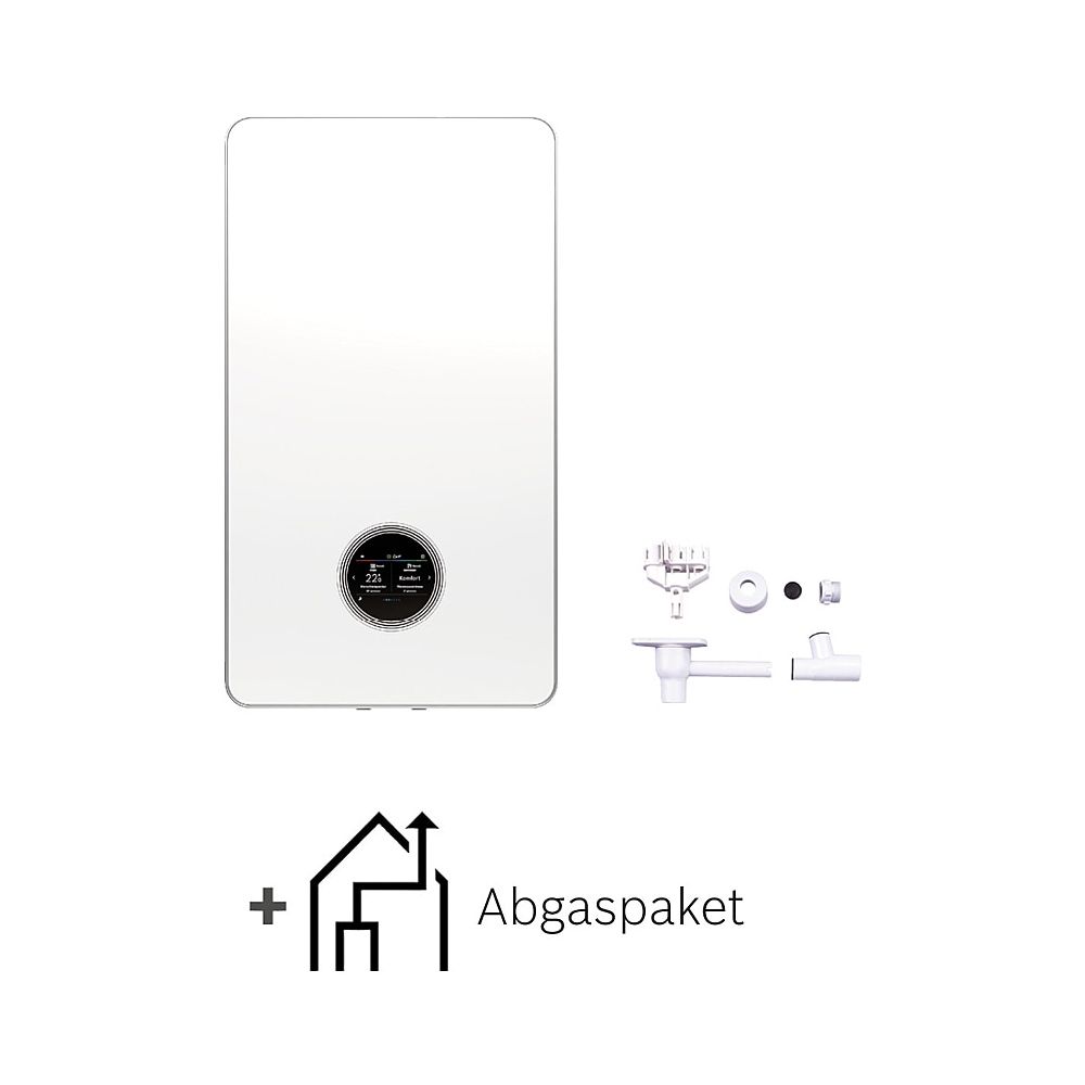 Bosch Condens Gas-brennwert-standardpaket Bopa Mfb782, 3x 7800i W, 20/24kw, Kombi, Abgaspaket C143x