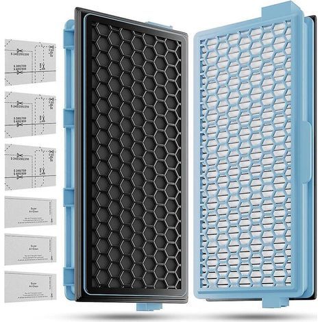 Garden Future 2x Hepa-filter Für Miele Compact C1-c2 Staubsauger