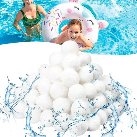 Apex 700g Poolfilterkugeln, Geeignet Für Sandfiltersysteme Und Faserfilter, Wiederverwendbar Und Kompatibel Mit Verschiedenen Filtersystemen.