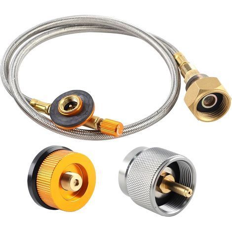 Apex Lpg-gasflaschenadapter, Camping-gaskartuschenadapter, Propangasadapter, Ersatzschlauch Für Outdoor-gaskocher-umrüstsatz