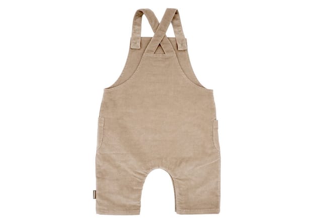 MAXIMO Latzhose Baumwollmix, Stretch-Cord, Träger, zum Knöpfen, Wickelöffnung