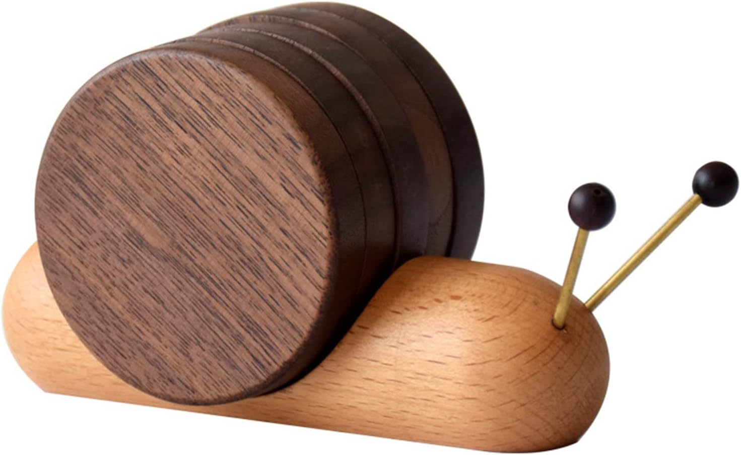 Set Aus Hölzernen, Schneckenförmigen Untersetzern, Geeignet Für Kaffee- Und Teeservice, Zur Wärmedämmung, Als Dekoration, Geschirr, Einzugsgeschenk.