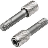 Sds-plus Bit-halteradapter 6,35 Mm (1/4'') 2 Stück Sechskantschaft Bohrerhalter Konverter Rundschacht Zu Sechskantschaft Adapter Für Schlagbohrer Und Hämmer