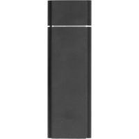 Ciciglow M.2 Ngff Ssd-gehäuse Usb-c, Hochgeschwindigkeits-übertragung Usb 3.0 5 Gbps / Usb 3.1 10 Gbps, Metall-ssd-gehäuse Für Computer (schwarz) (keine Festplatte)