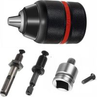 1,5-13 Mm Bohrfutter Für Bohrmaschine Ohne Schlüssel Mit Automatischer Spannung, Bohrfutter 1/2''-20unf Mit Sds-plus Adapter
