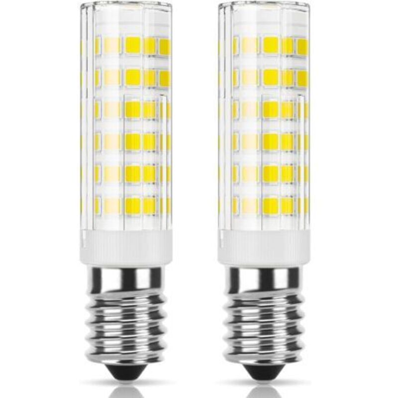 Led-glühbirne E14 Für Dunstabzugshaube, 5w Entspricht 50w Halogen, Kaltweiß 6000k 550lm, Kleine Schraubbirne Für Dunstabzugshaube Und Kühlschrank, Nicht Dimmbar, 2 Stück