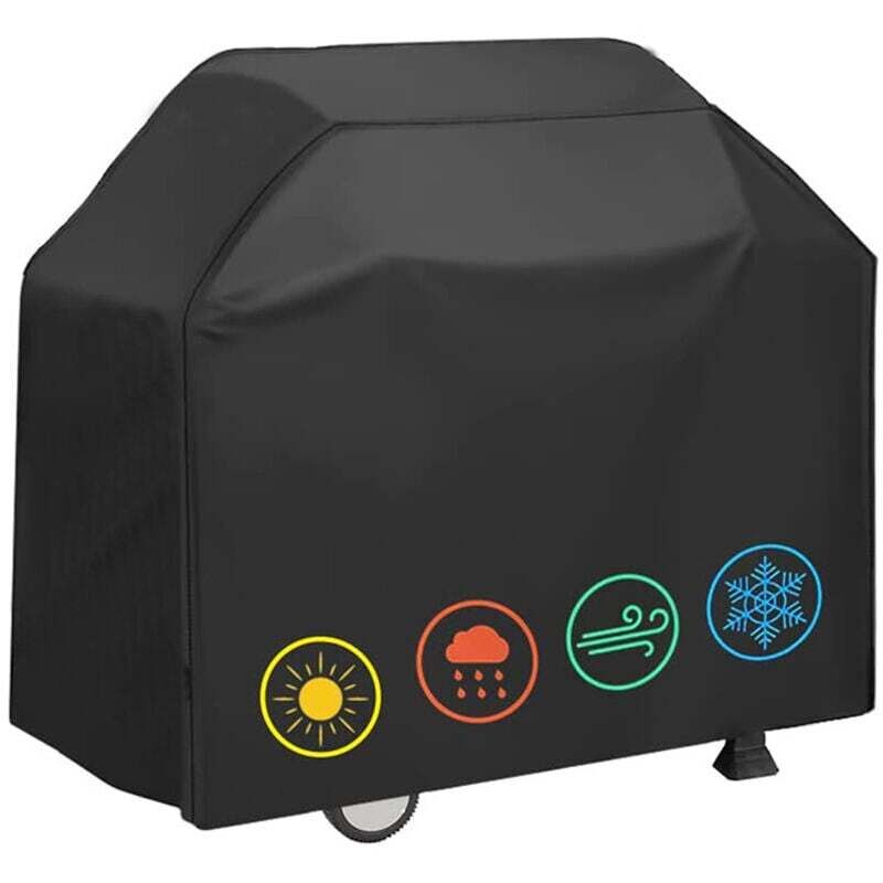 Grillabdeckung Aus 210d Oxford-gewebe – Wasserdichter Und Uv-beständiger Schutz – Maße 145 X 61 X 117 Cm