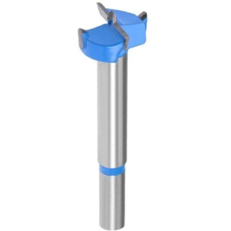 Forstner Forets 21 Mm, Hartmetall-lochsäge Für Holz, Zum Bohren Von Scharnierlöchern Für Die Holzbearbeitung (blau, Grau)