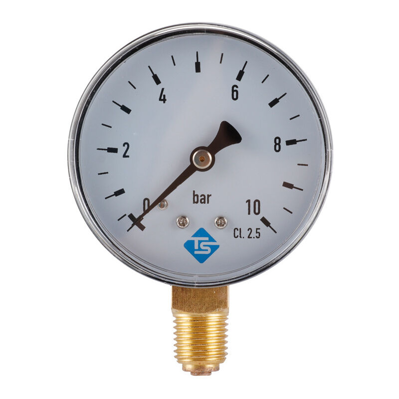 Manometer, Hydraulisches Wasser-manometer, 1/4 Zoll Npt, 0-10 Bar