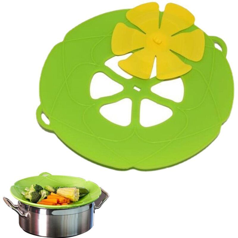 Silikon-überlaufsicherung, Anti-überlauf-deckel, Hitzebeständiger Küchendeckel Für Kochtöpfe Beim Kochen