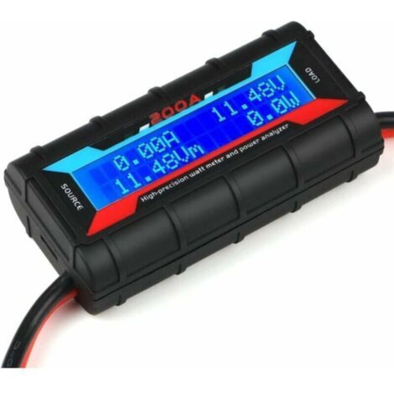 Präzisions-wattmeter-leistungsanalysator Mit 200a-detektor Für Rc-modelle Zur Messung Von Spannung Und Stromstärke