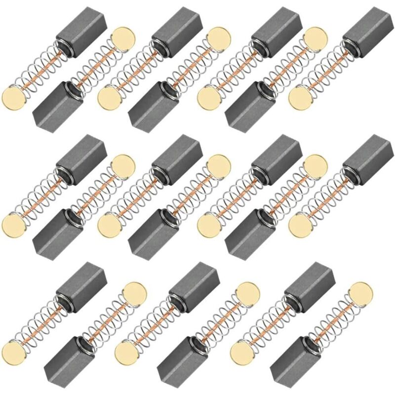 20 Kohlebürsten Für Motoren, Universelle Kohlebürsten Für Bohrmaschinen, 5 X 5 X 10 Mm, Für Motor-kohlebürsten, Schleifmaschinen, Kreissägen