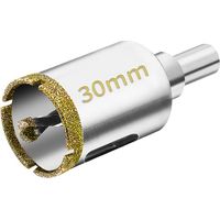 2 Stück Diamant-bohrkronen 30 Mm Mit Zentrierbohrer, Diamant-bohrkrone Für Fliesen Mit Diamantbeschichtung, Diamant-kronenbohrer Für Glas, Fliesen, Keramik, Marmor, Granit