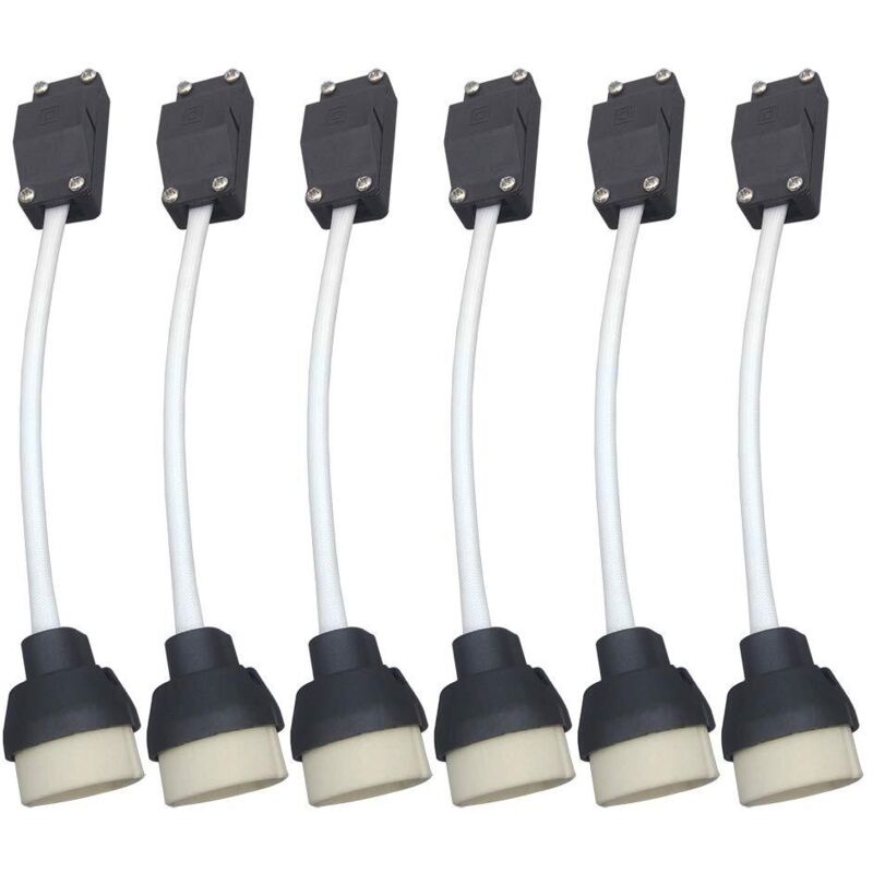 Gu10 Lampenfassung, Lampensockel-steckverbinder, Adapter Für Led Und Halogen, Keramikbasis Und Klemmenblock