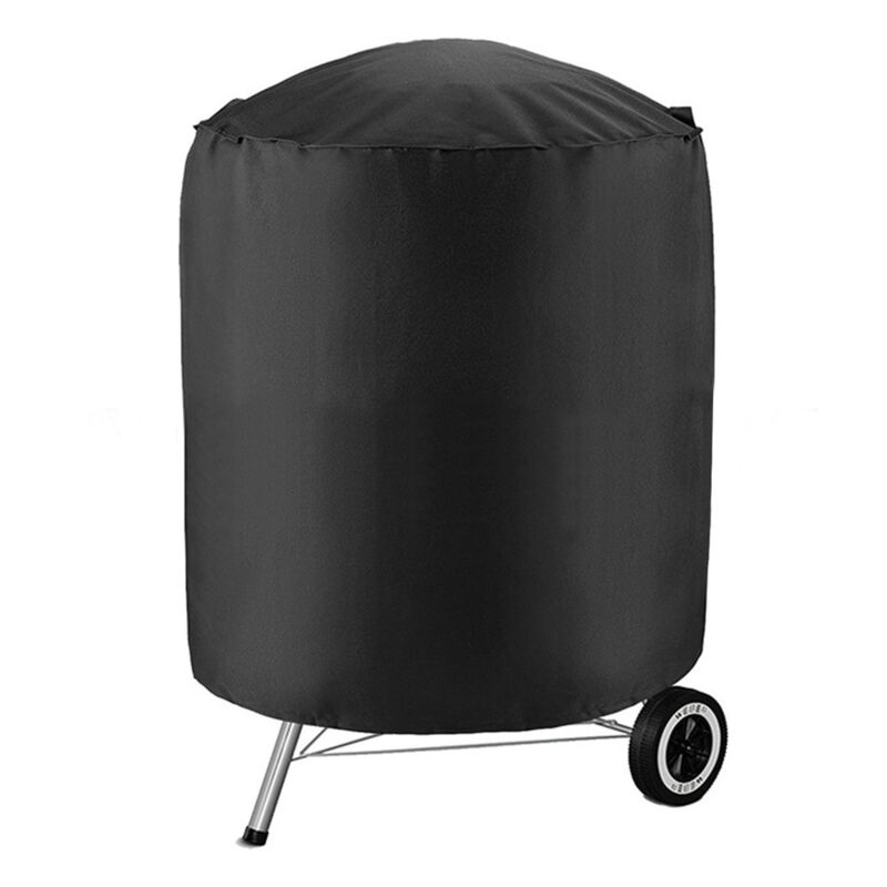 Runde Und Wasserdichte Grillabdeckung, Oxford-gewebe 71×73 Cm —