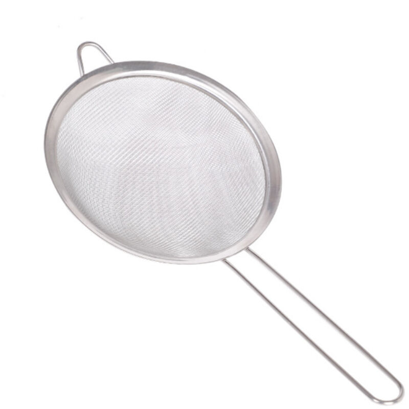 Küchensieb 10 Cm Aus Edelstahl, Mini Silbernes Robustes Sieb
