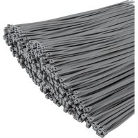 1000 Stück Professionelle Kabelbinder, Grau-300mm X 4.8mm, Selbstsichernd, Uv-beständige Kabelbinder, Ideal Für Innen- Und Außenbereich