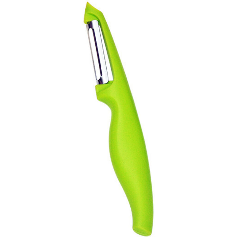 Obst- Und Gemüseschäler, Edelstahlklinge, Hellgrün, Ergonomischer Griff –