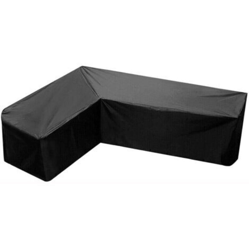 Housse Für Ecksofa Im Garten - 215-215-87 Cm, Wasserdicht Und Uv-beständig, Frost- Und Verblasungssicher - Inhhub