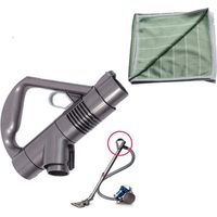 Kompatibler Griff Für Dyson Dc33 Dc19 Dc52 Dc29 Dc26 Dc36 Dc37 Dc46 Dc33c Dc48917276-01, Wird Auch Mit Einem Tuch Geliefert