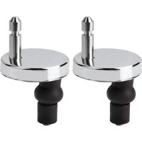 2 Stück Universelle Wc-klappsitzscharniere 55 Mm, Ersatz/auswechselbar, Passend Für Alle Klappsitze, Schnelle Montage