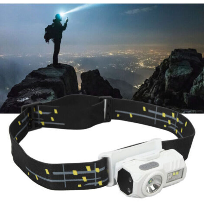 Superhelle Led-stirnlampe Mit Bewegungssensor Und Magnetischer Befestigung, Led-stirnlampe Mit Clip Für Kapuze, Dubuns