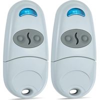 2pcs Universal-fernbedienung Für Tor, 433,92 Mhz Schlüsselanhänger-sender Kompatibel Mit Came Top432na/432ee/432ev/432a/432m/432s/t432