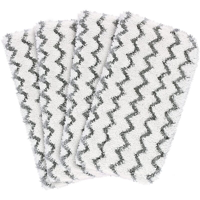 4er-pack Für Dampfwischmopp S1000 S1000a S1000c S1000wm S10001c, Waschbare Ersatzpads
