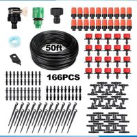 Kit Tropfbewässerung, Automatisches Bewässerungssystem Diy Mit Mikro-sprinkler Und 25 M Schläuchen, Für Garten, Gewächshaus, Gemüsegarten Und Rasen H681