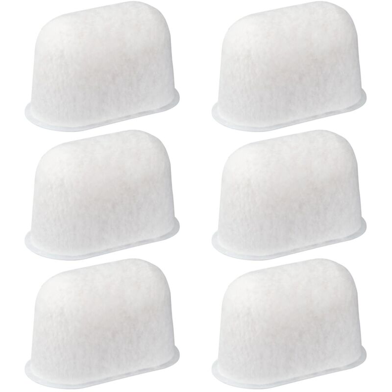 6er-pack Wasserfilter Aus Harz Für Kaffeemaschinen, Kompatibel Mit Breville Espressomaschinen Bwf100, 870, 878, 880, 860, 840, 810, 450 Und 500. Kalkschutz Und Chlorentfernung.