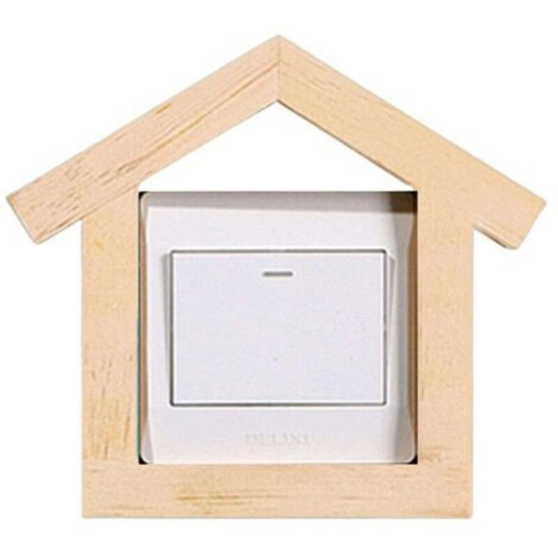 Kreative Schalterabdeckungen Design - Verschönern Sie Ihre Wände Mit Großartigen Dekorationen Für Wohnzimmer, Schlafzimmer, Küche, Büro, Schule Und Zuhause 8,6x8,6cm