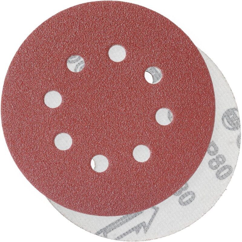 80 Schleifscheiben, Schleifpapier, Körnung, Größe 125 Mm, Ideal Zum Schleifen/polieren/entrosten Hsdps5m100, 100er Pack