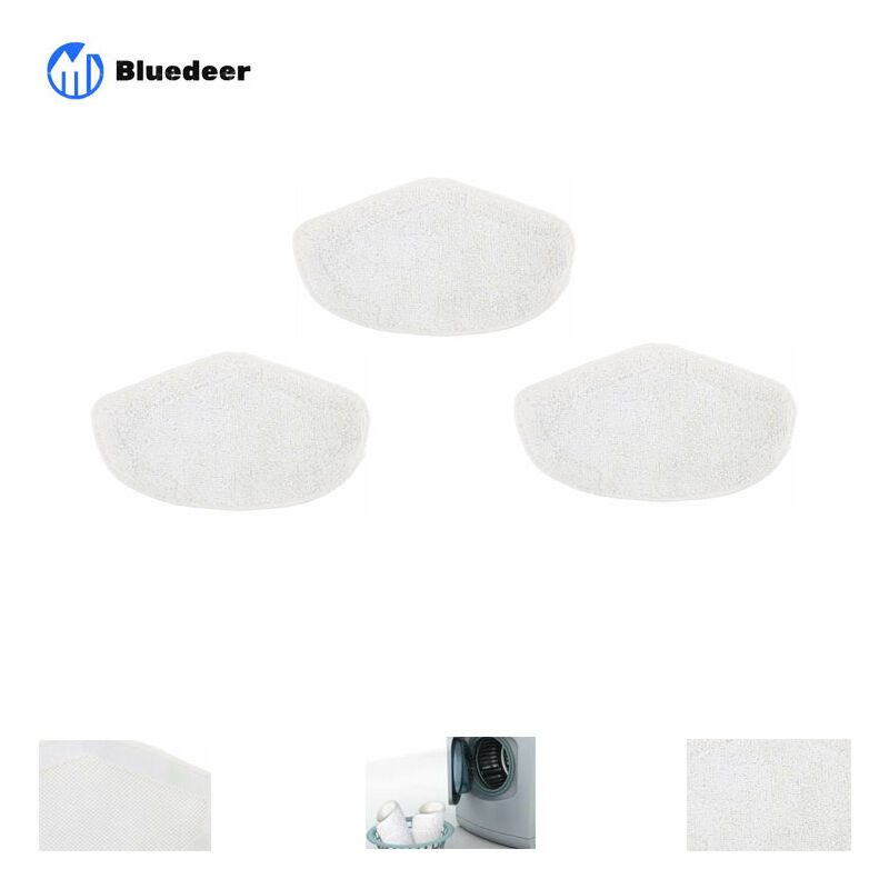 3pcs Ersatz-wischmopps Für Polti Vaporetto, Waschbare Ersatzmopps Für Polti Vaporetto - Bluedeer
