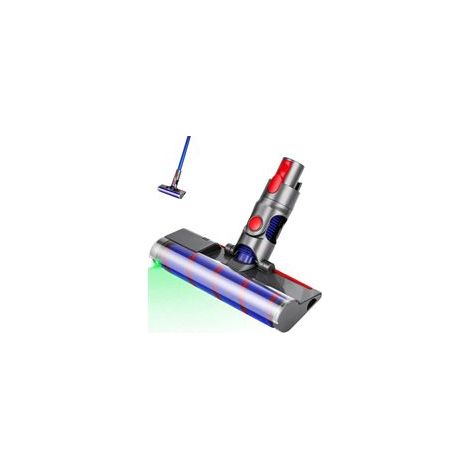 Bürste Kompatibel Mit Dyson V10 V8 V7 V11 Staubsauger, Direktantrieb-reinigungskopf, Turbo-bürstenzubehör Mit Schnellverschluss Zum Reinigen Von Teppichen, Böden Und Fliesen