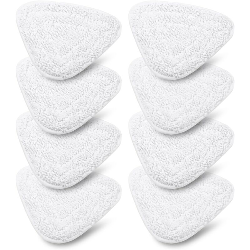 8er-pack Ersatzbezüge Für Vileda Steam & Vileda Steam Plus Dampfreiniger, Mikrofasertuch-zubehör Für Dampfwischer, Kompatibel Mit Vileda Steam, Maschinenwaschbar