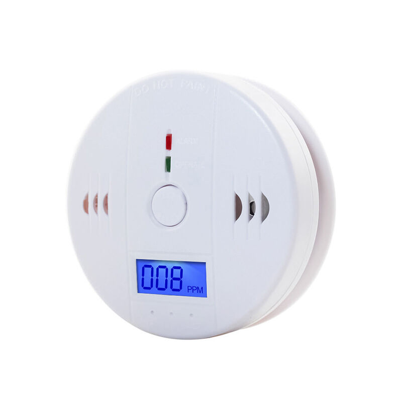 Kohlenmonoxid-detektor Mit Led-anzeige / Elektronischer Co-sensor, Rauchmelder (rund)