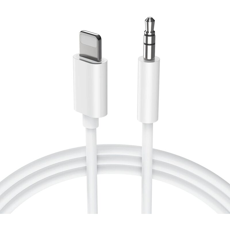 Kfz-adapterkabel Lightning Auf 3,5-mm-audiokabel Pingguo Aux-kabel Für Mobiltelefone