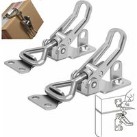 Loquet Bascule Aus Metall, Mit Eigenschaften: Metall, 2 Stück, Tür, Schrank