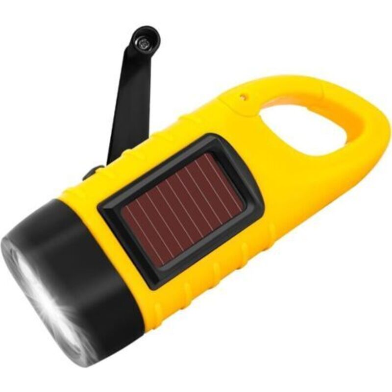 Led-kurbellaterne, Wiederaufladbar, Notfalllaterne Mit Kurbel, Solarbetriebene Wiederaufladbare Laterne, Tragbare Mini-laterne Mit Kurbel Und Solarpanel Für Outdoor-camping