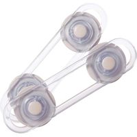 2 Weiche Sicherheitsriegel Für Mehrere Oberflächen, 11 Cm