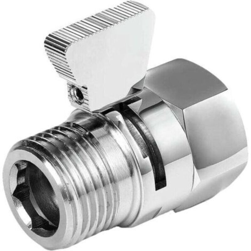 Dusch-absperrventil, Dusch-absperrventil Mit Schalter, Duskopfabsperrventil, Duschkopfventil, Für Duschköpfe, Handbrausen, Duscharme