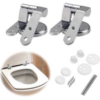Klapp-scharnier Für Wc-sitz, Befestigung Zum Austausch – Geeignet Für Alle Arten Von Toilettenstilen, Wc-sitz-scharnier-befestigung, Einfache Montage
