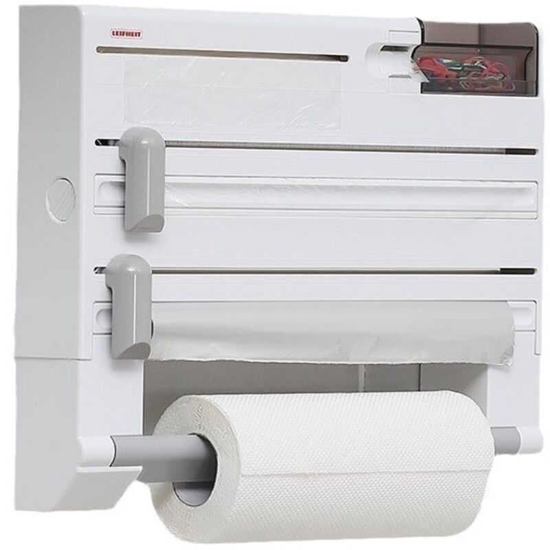 Toilettenpapierhalter Mit Abschneider – Toilettenpapierrollenhalter – Küchenregal – Multifunktions-organizer