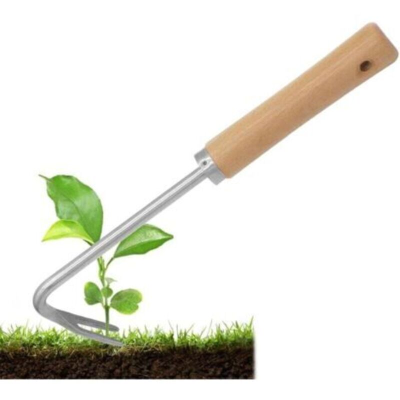 Garten-unkrautstecher, Edelstahl-unkrautentferner, Manueller Unkrautstecher Mit Griff Zum Jäten, Bodenlockern, Gemüseausgraben, Umpflanzen, 27 × 8 Cm