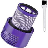 Waschbarer Filter Für Dyson V10 Sv12 Staubsauger Mit Reinigungsbürste - Ersatzfilter