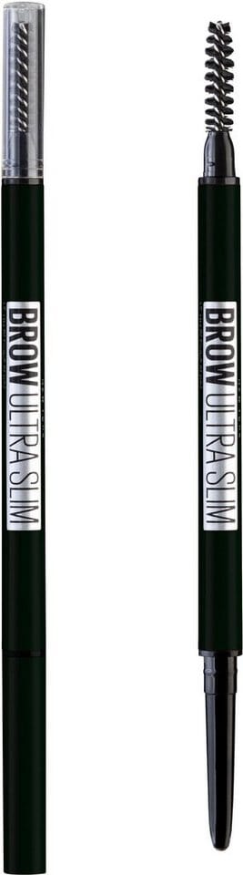 MAYBELLINE NEW YORK Augenbrauen-Stift BROW ULTRA SLIM LINER, lässt sperrliche und formlose Augenbrauen voller wirken