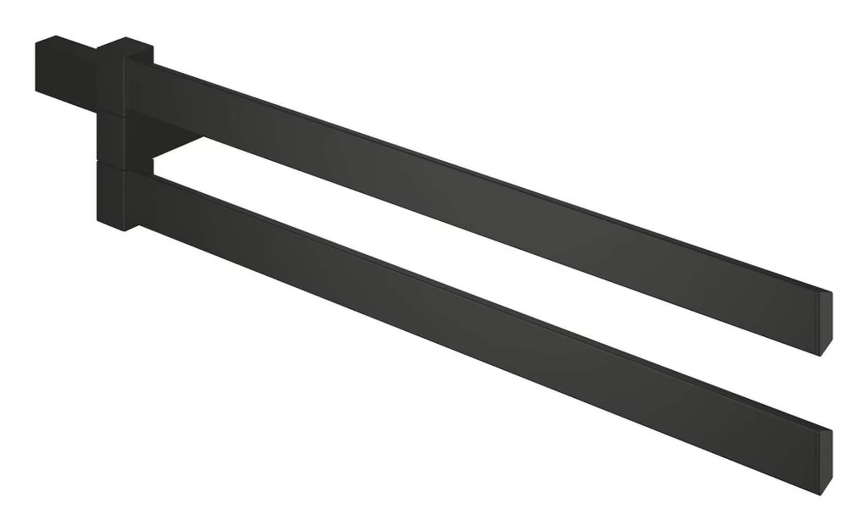 Grohe Selection Cube - Handtuchhalter, Länge 40 Cm, Mattschwarz 407682430